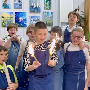 День рождения ребенка в гончарной