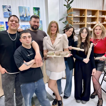 Праздник  в гончарной для взрослых