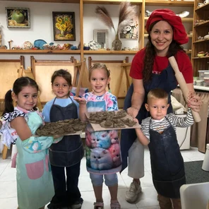 Игра в глину   3-6 лет